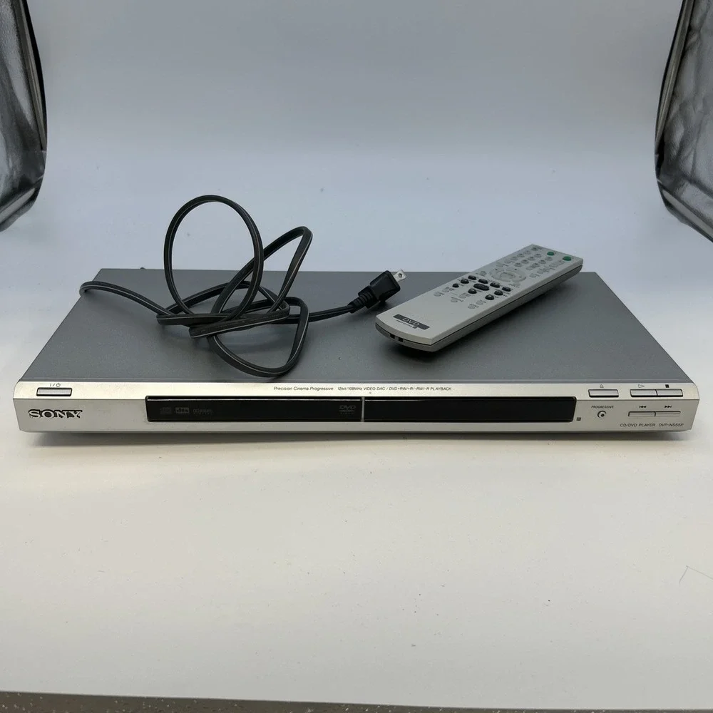 Sony DVD CD Player DVP-NS55P DVD-R/RW CD-R/RW With Remote Tested‎